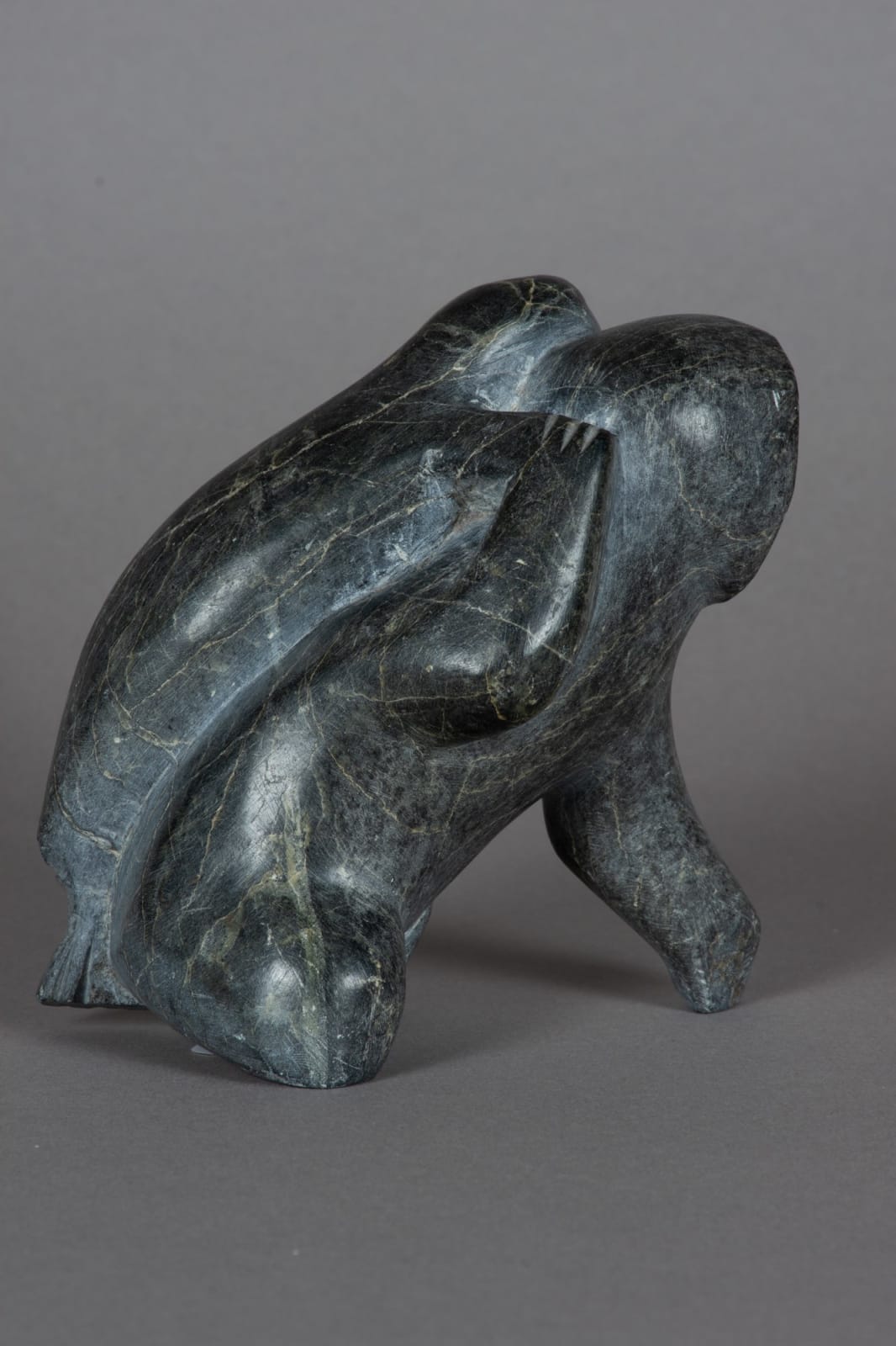 John Attok, Hunter with Catch / chasseur et phoque, ca. 1975