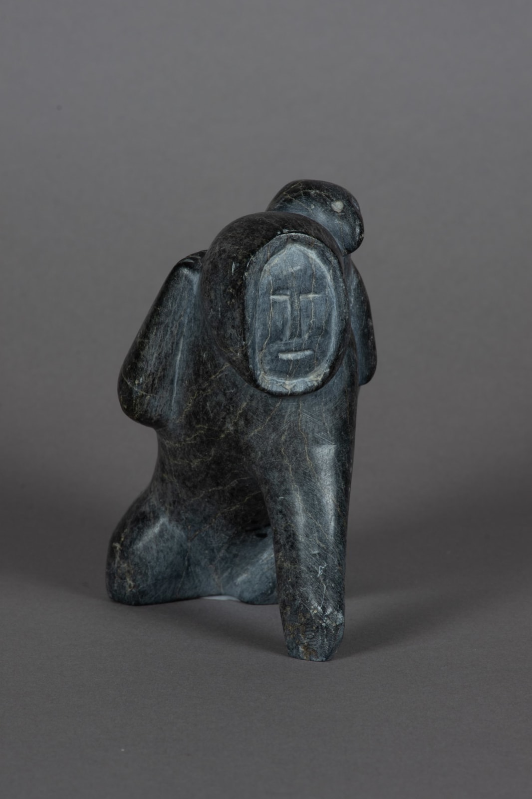 John Attok, Hunter with Catch / chasseur et phoque, ca. 1975