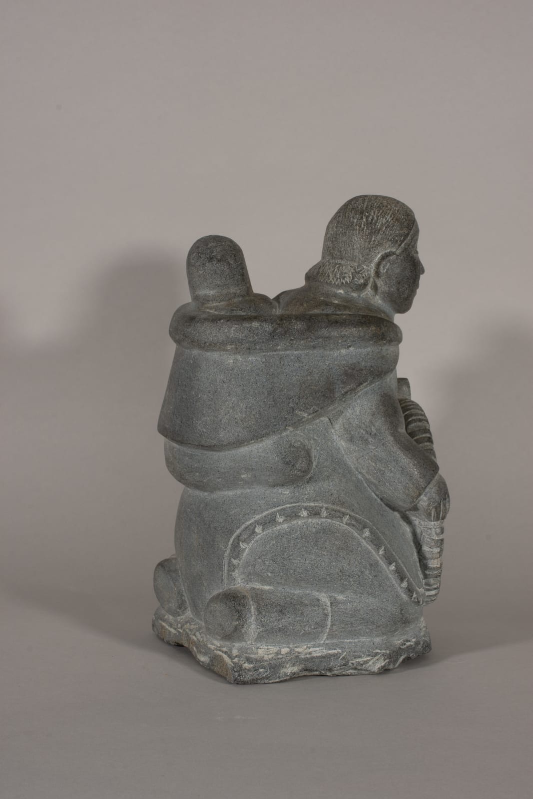Sarah Nastapoka, Woman Stretching a Skin / Femme qui étire une peau, ca. 1965