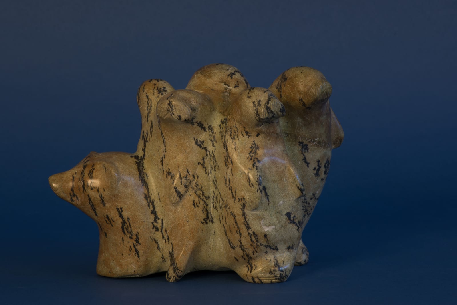 Nalenik Temela, Bear & Seal Composition / Composition, ca. 1975