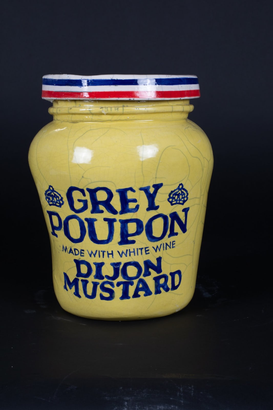 Karen Shapiro, Grey Poupon Jar, 2025