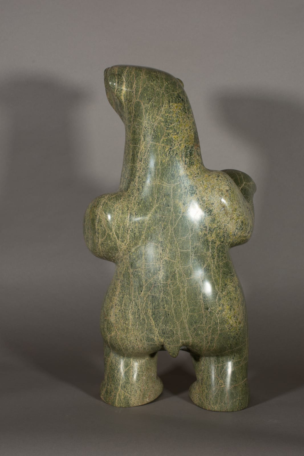 Ashevak Tunnillie, Upright Bear / ours debout, ca. 2000