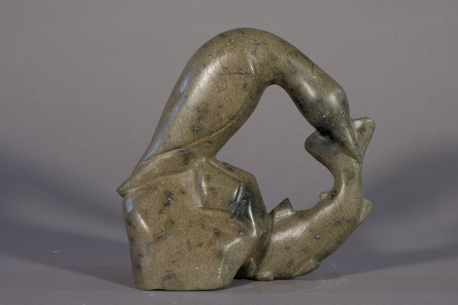 Qavaroak (Kabubawa) Tunnillie, Bird & Fish / Oiseau & poisson, ca. 1975