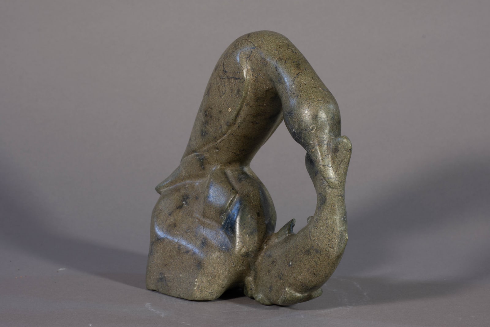 Qavaroak (Kabubawa) Tunnillie, Bird & Fish / Oiseau & poisson, ca. 1975