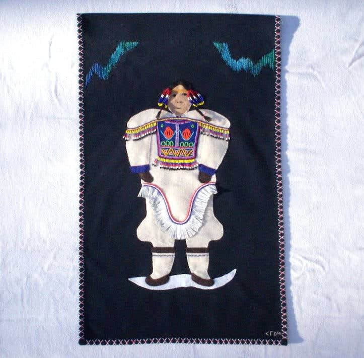 Joy Suluk, Proud of Her Beaded Amouti, 2009