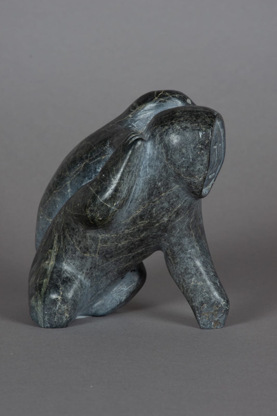 John Attok, Hunter with Catch / chasseur et phoque, ca. 1975