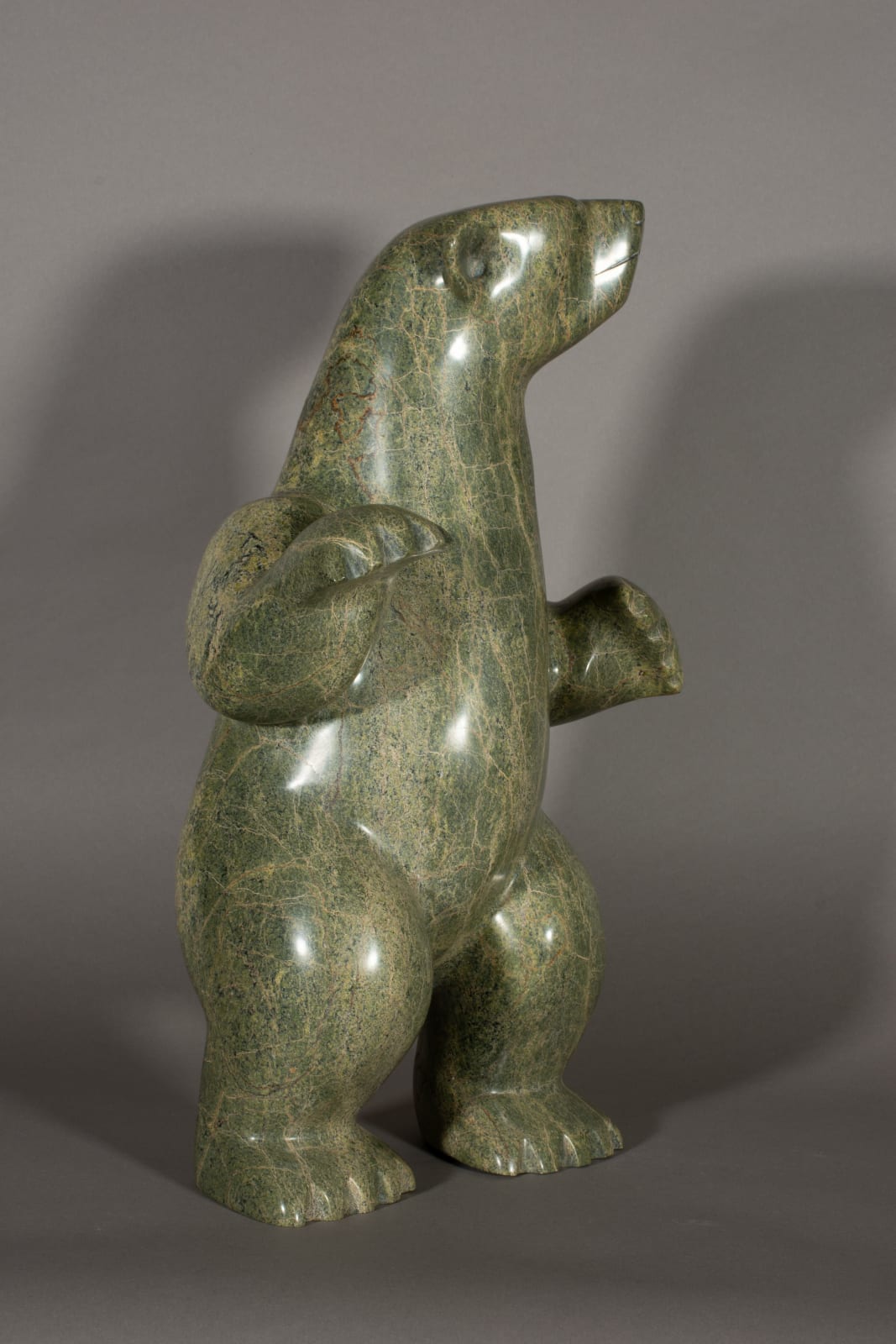 Ashevak Tunnillie, Upright Bear / ours debout, ca. 2000