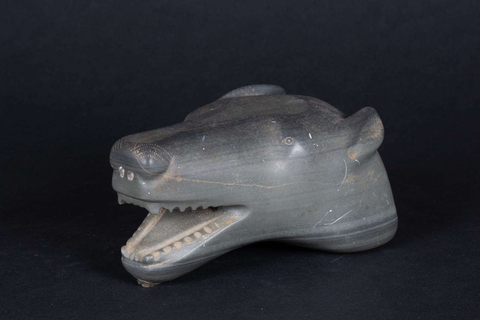 Joe Emiqutailak, Bear Head / tete d'ours polaire, ca. 1965