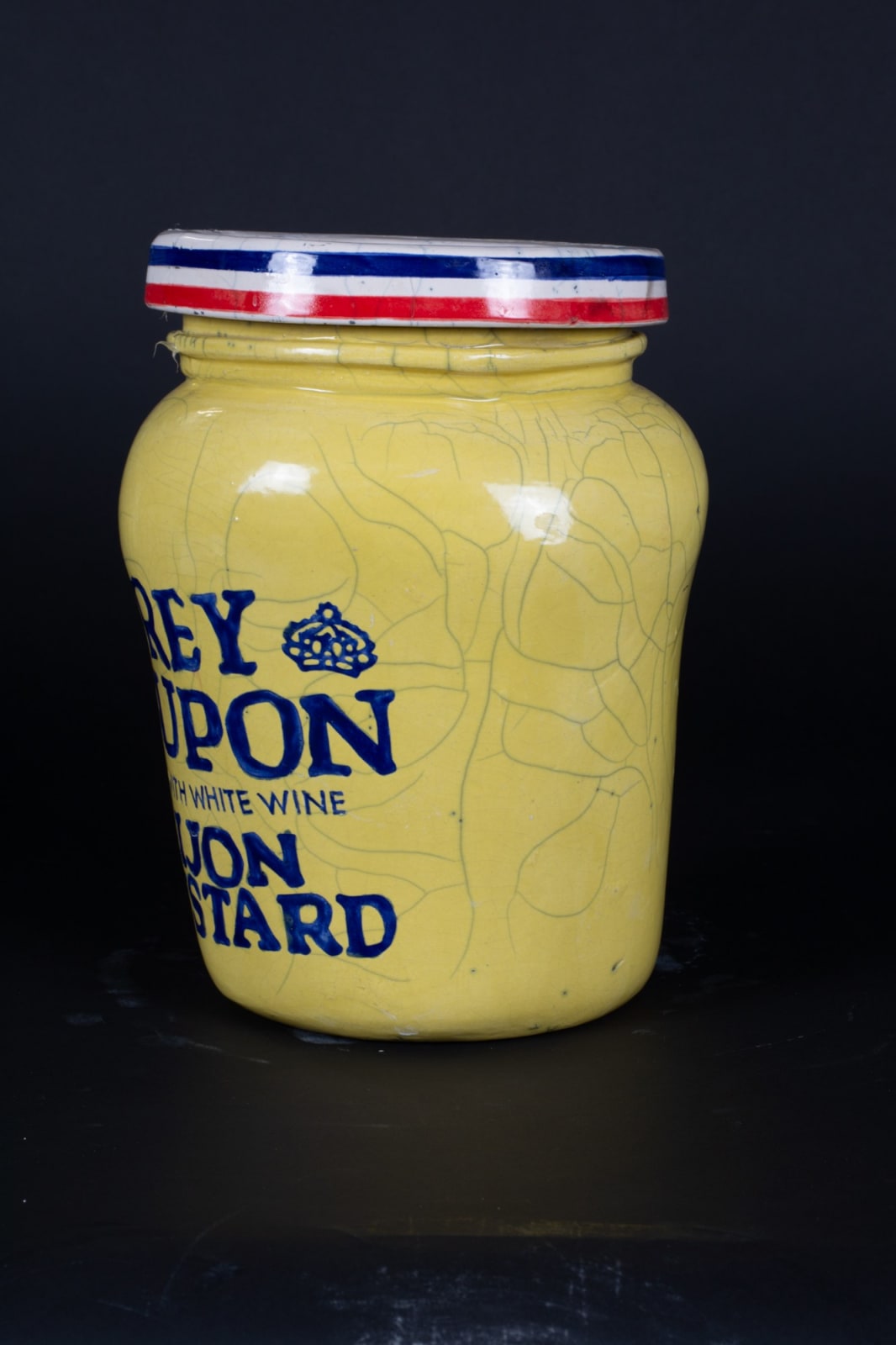 Karen Shapiro, Grey Poupon Jar, 2025