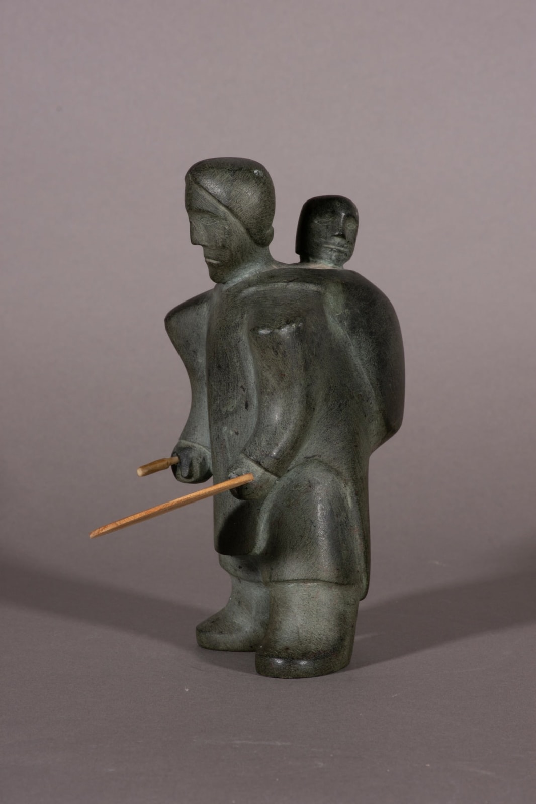 George Tataniq, Mother & Child with Drum/ mere et enfant avec tambour, ca. 1975