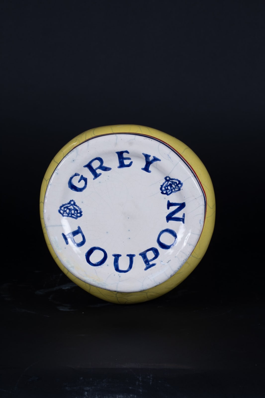 Karen Shapiro, Grey Poupon Jar, 2025