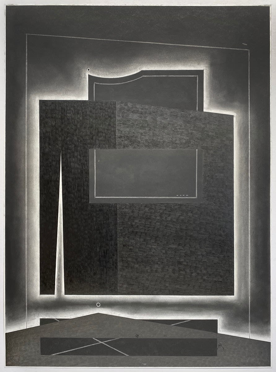 Charles Sommer, Monolith no.1 ( folded lock), 2019