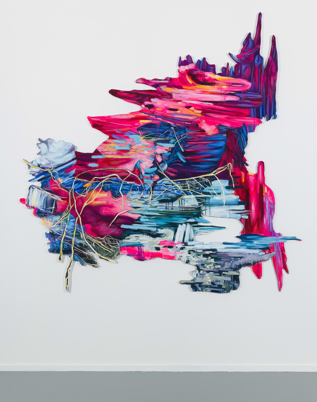 Ann Marie Auricchio, Tethered to a Fallen Rainbow, 2024