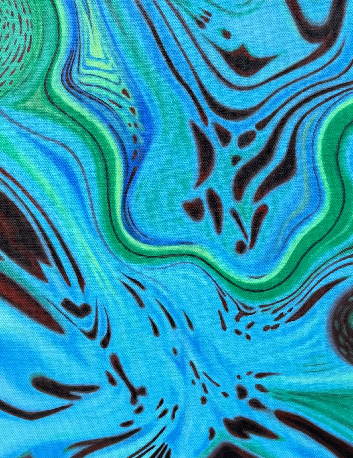 Hayley Youngs, Blue Orchid, 2025