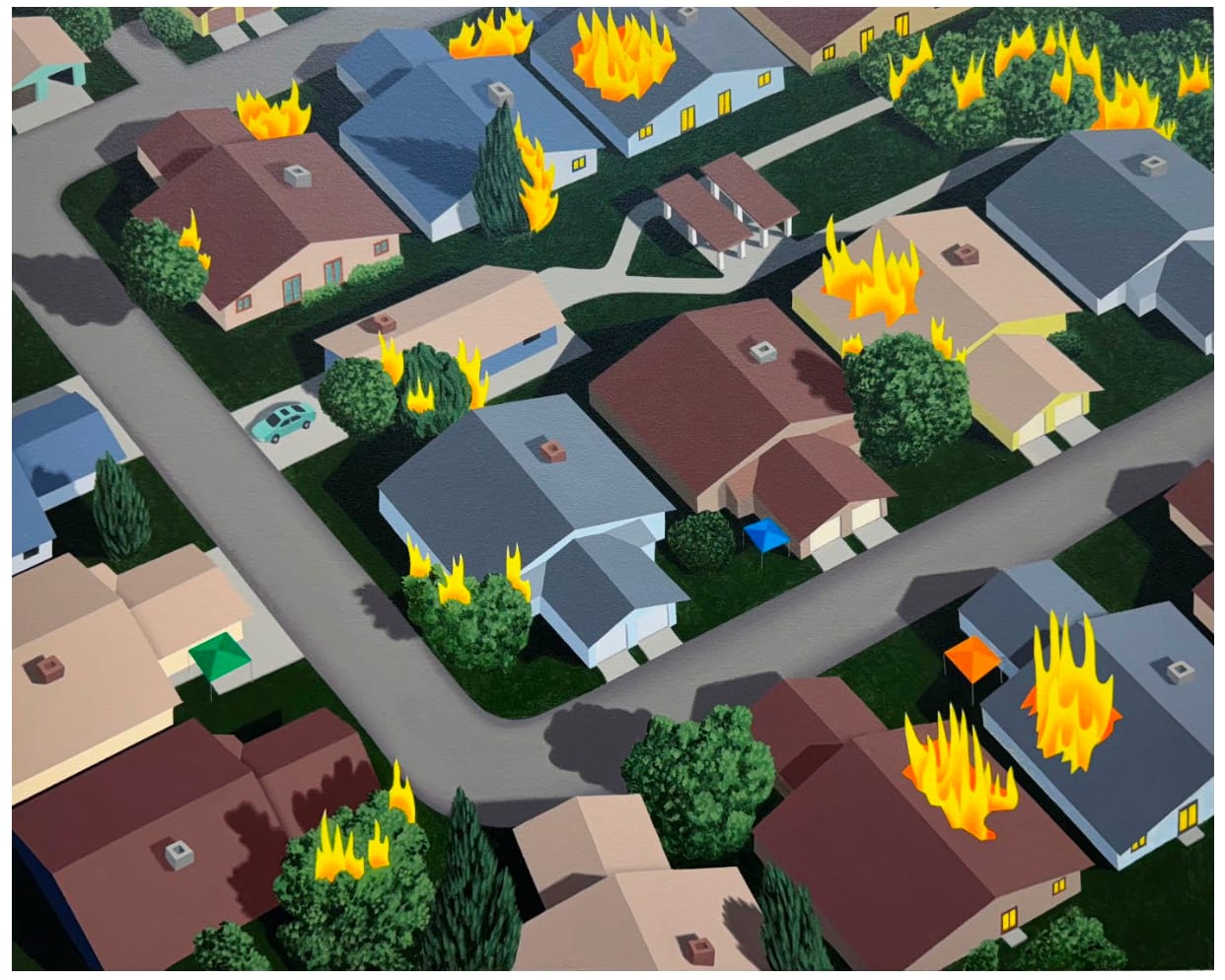 Dan Oliver, Neighborhood (#3), 2025