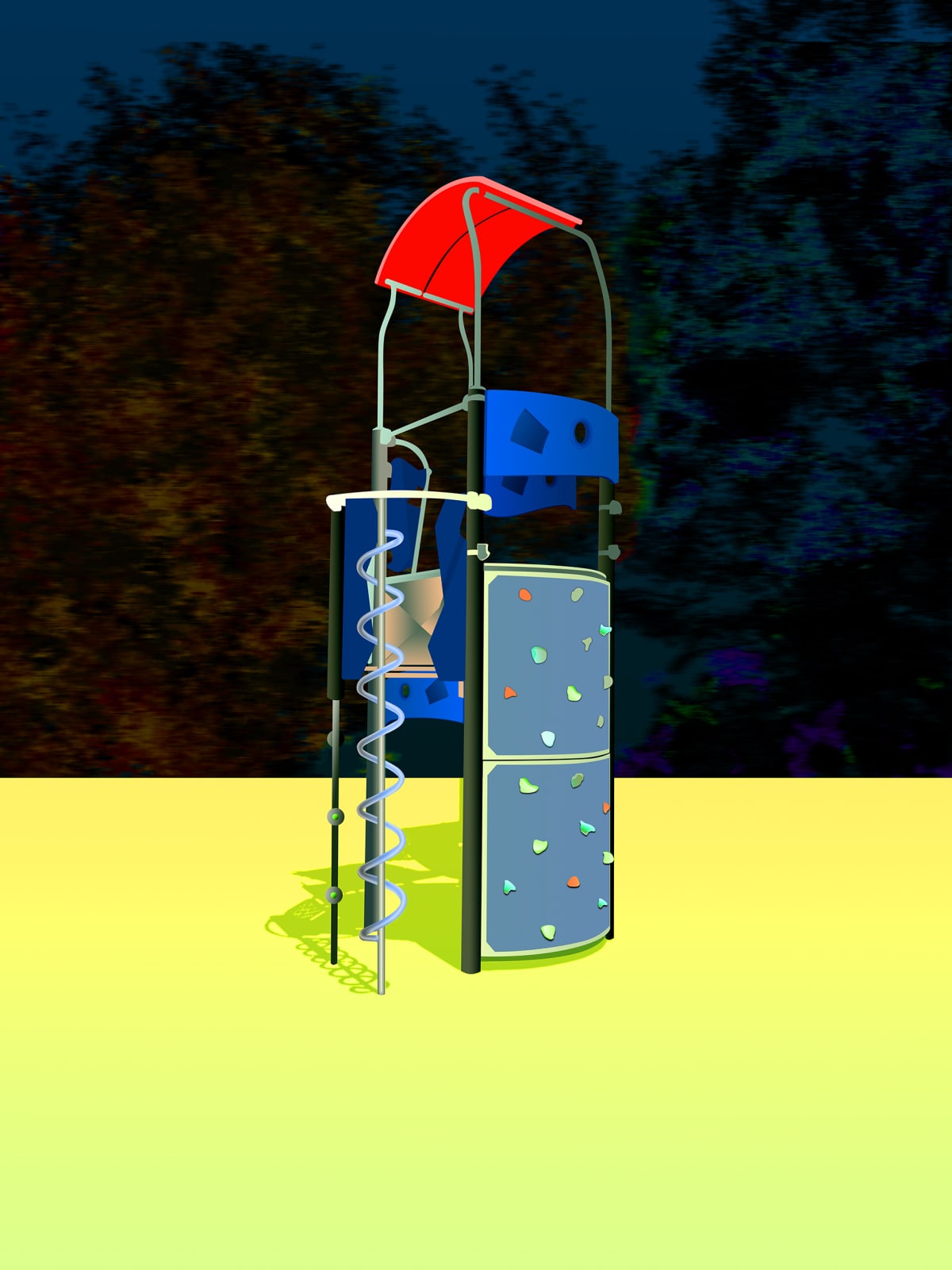 Arash Hanaei, Playground #2, 2018