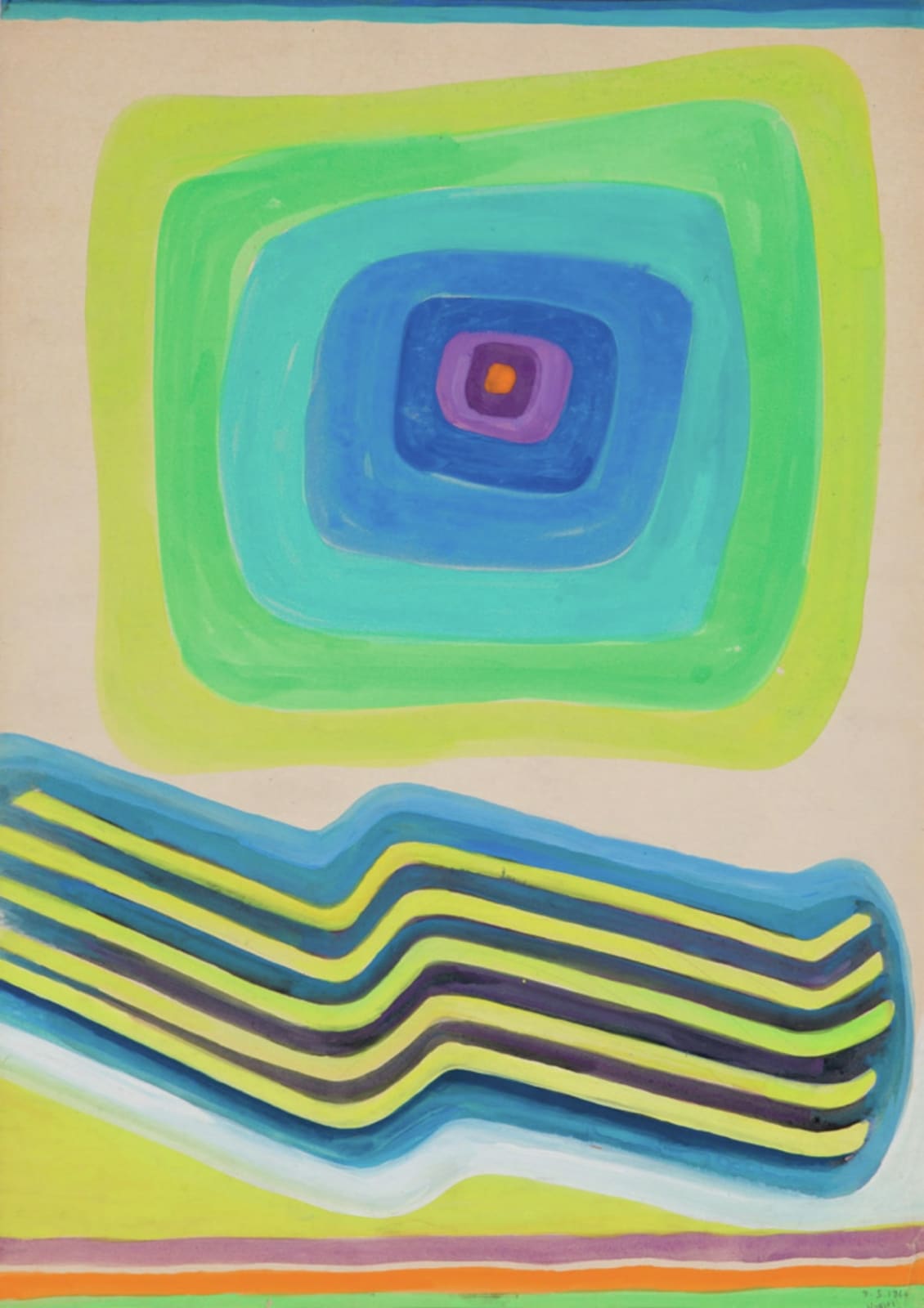 Mohsen Vaziri Moghaddam, Transition No 3, 1966