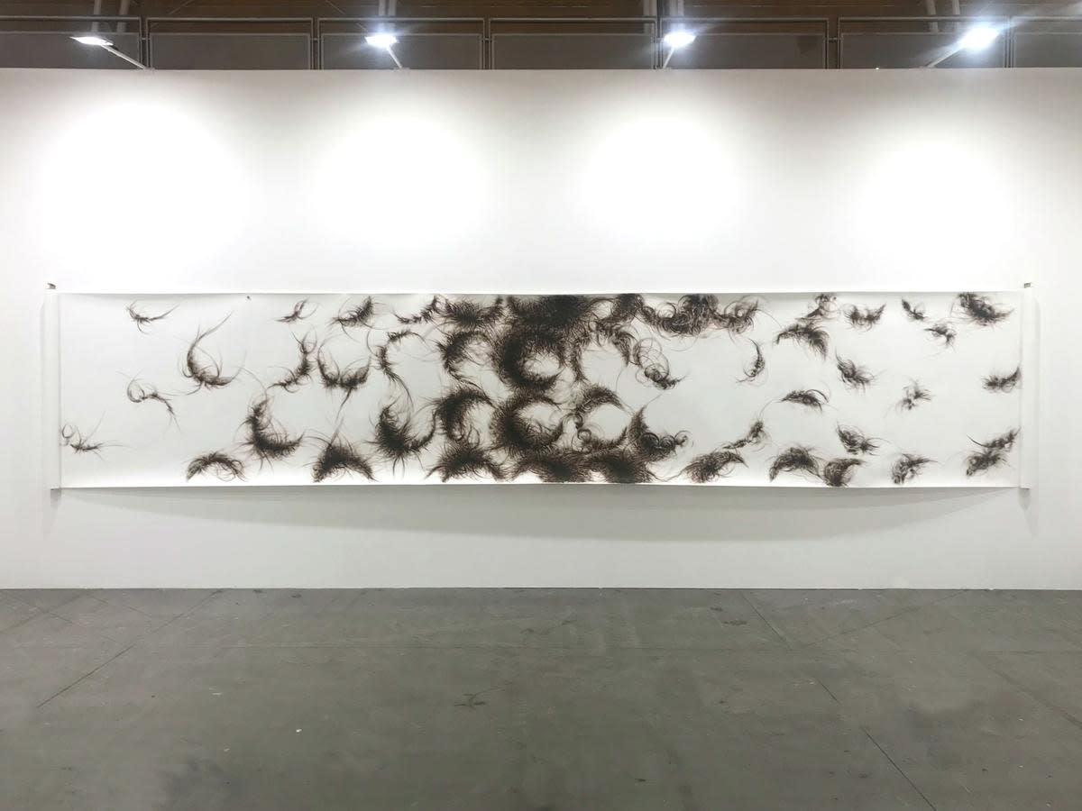 Tanaz Modabber, Fish to the moon, 2018