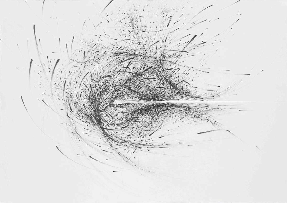 Tanaz Modabber, Particles #2, 2017