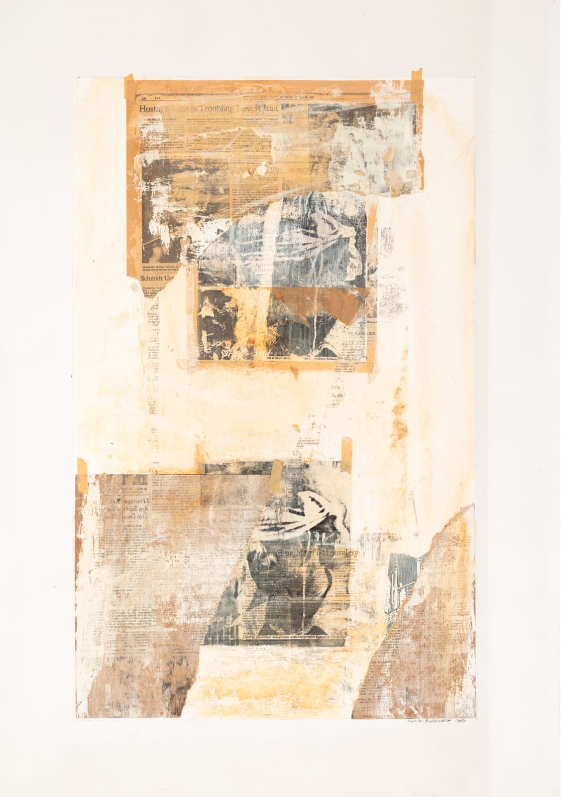 Sonia Balassanian, Hostages: A Diary #14, 1980