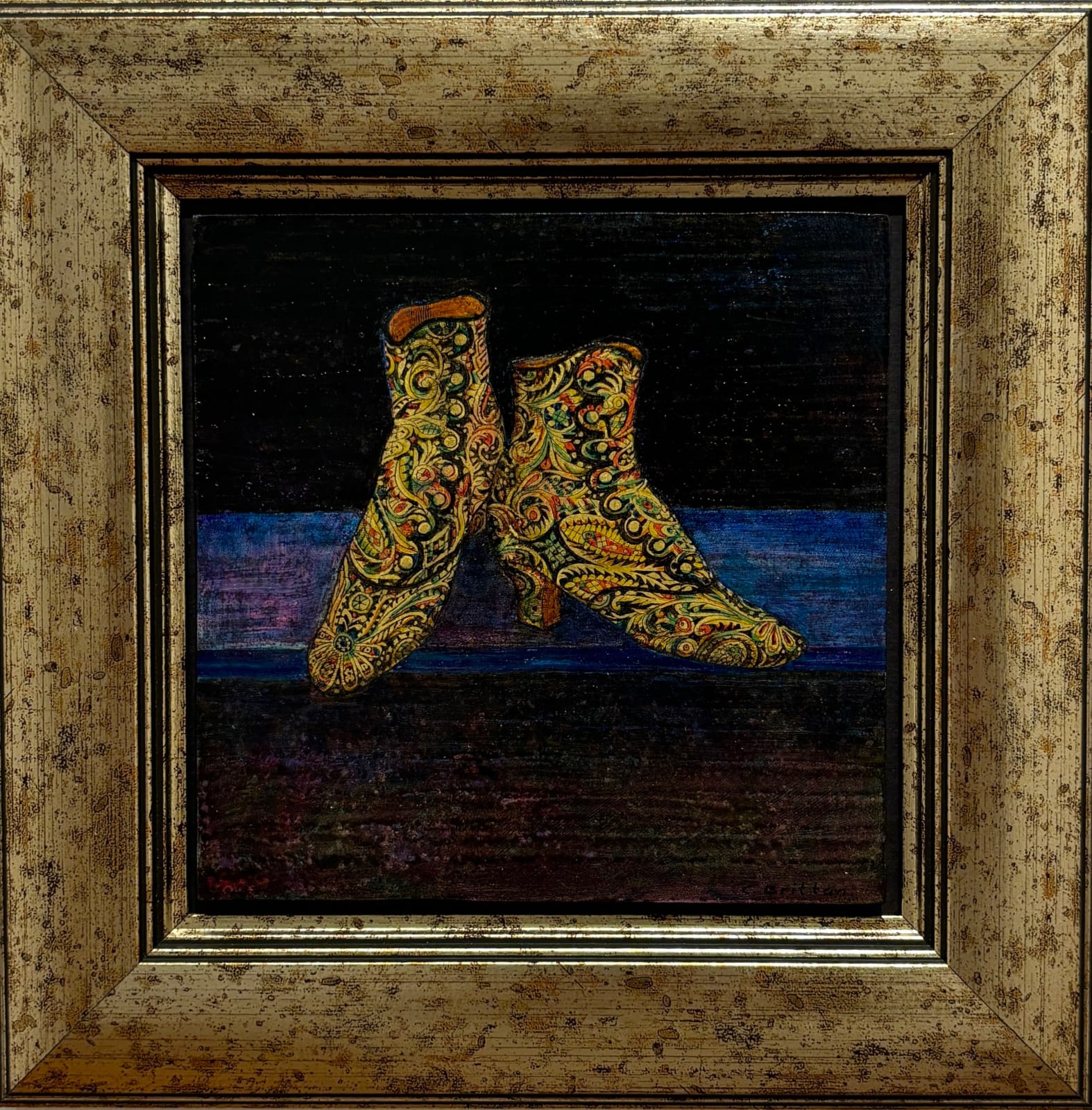 Cora Brittan, Brocade Boots, 2015