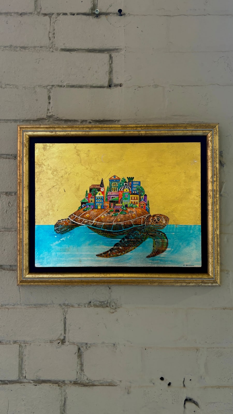 Cora Brittan, Travelling on a Giant Turtle