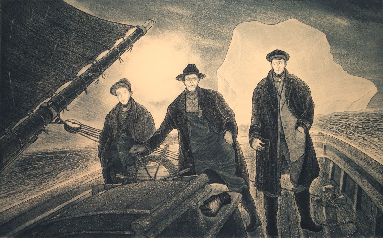 David Blackwood, The 'Friend' Leaving for the Labrador 25/50, 2007