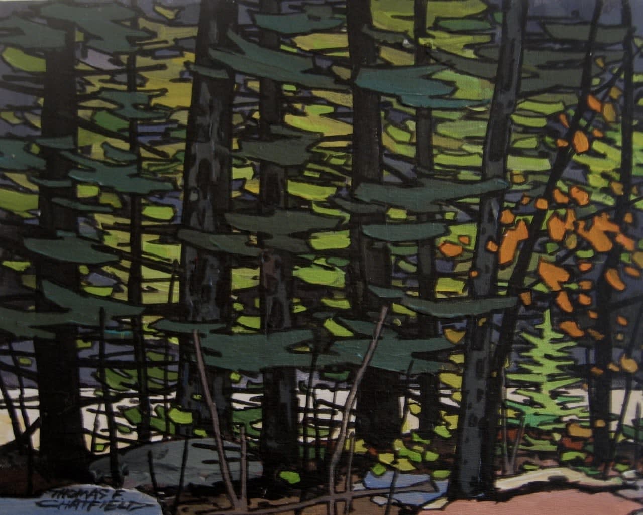 Thomas Chatfield, Dark Pines