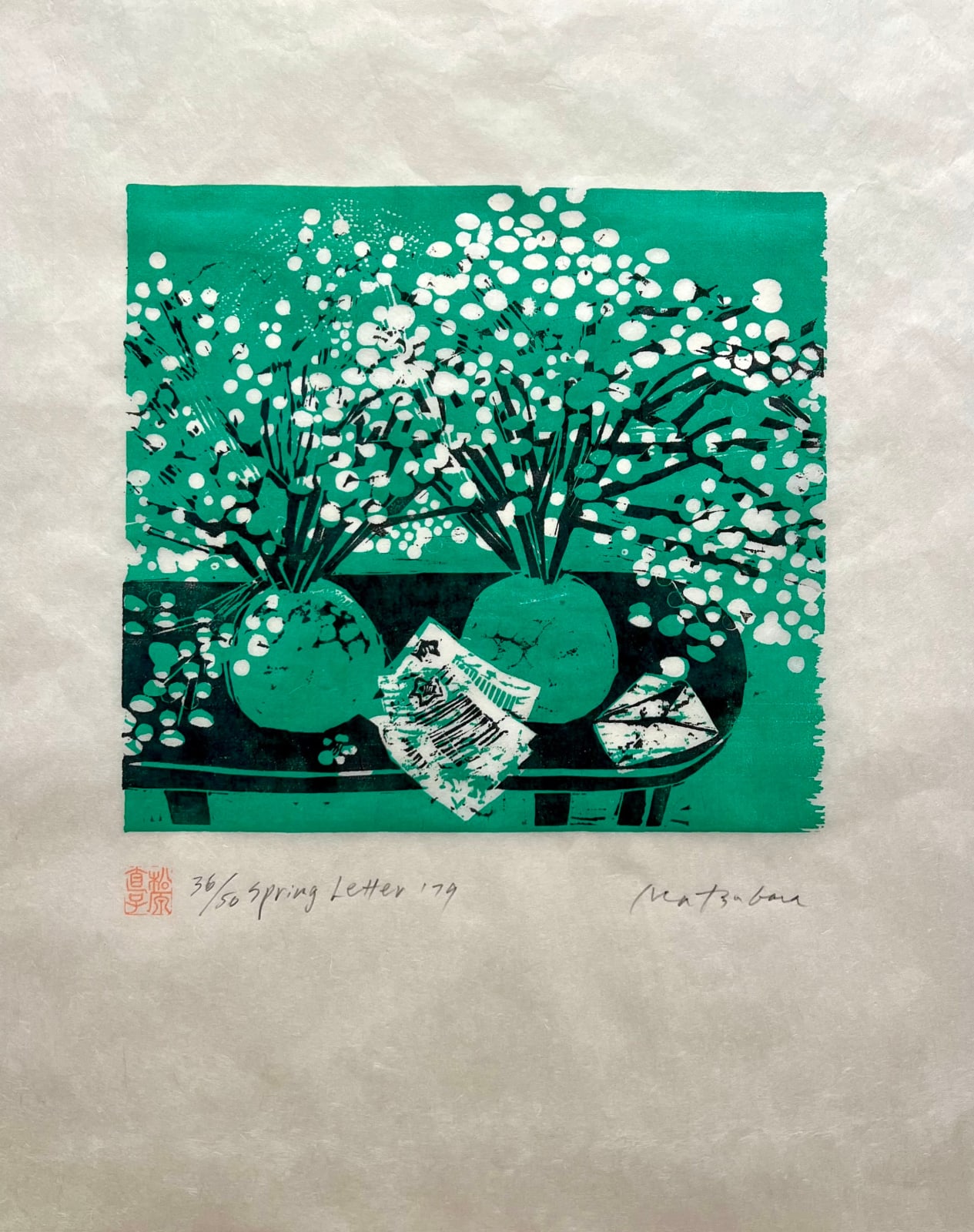 Naoko Matsubara, Spring Letter 36/50, 1979