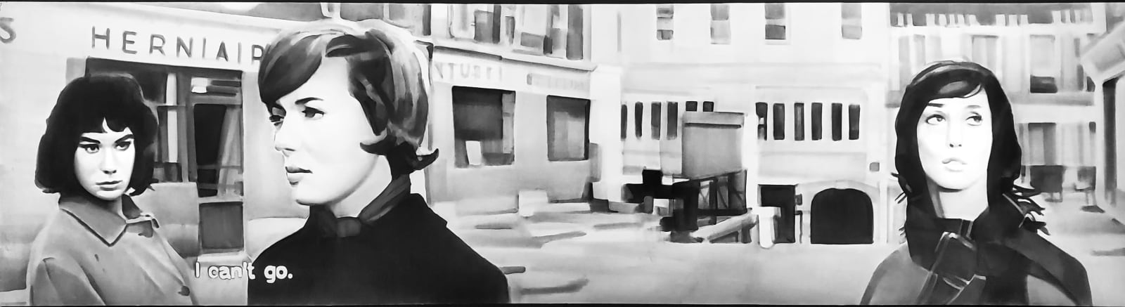 Olex Wlasenko, I can't go, 2024