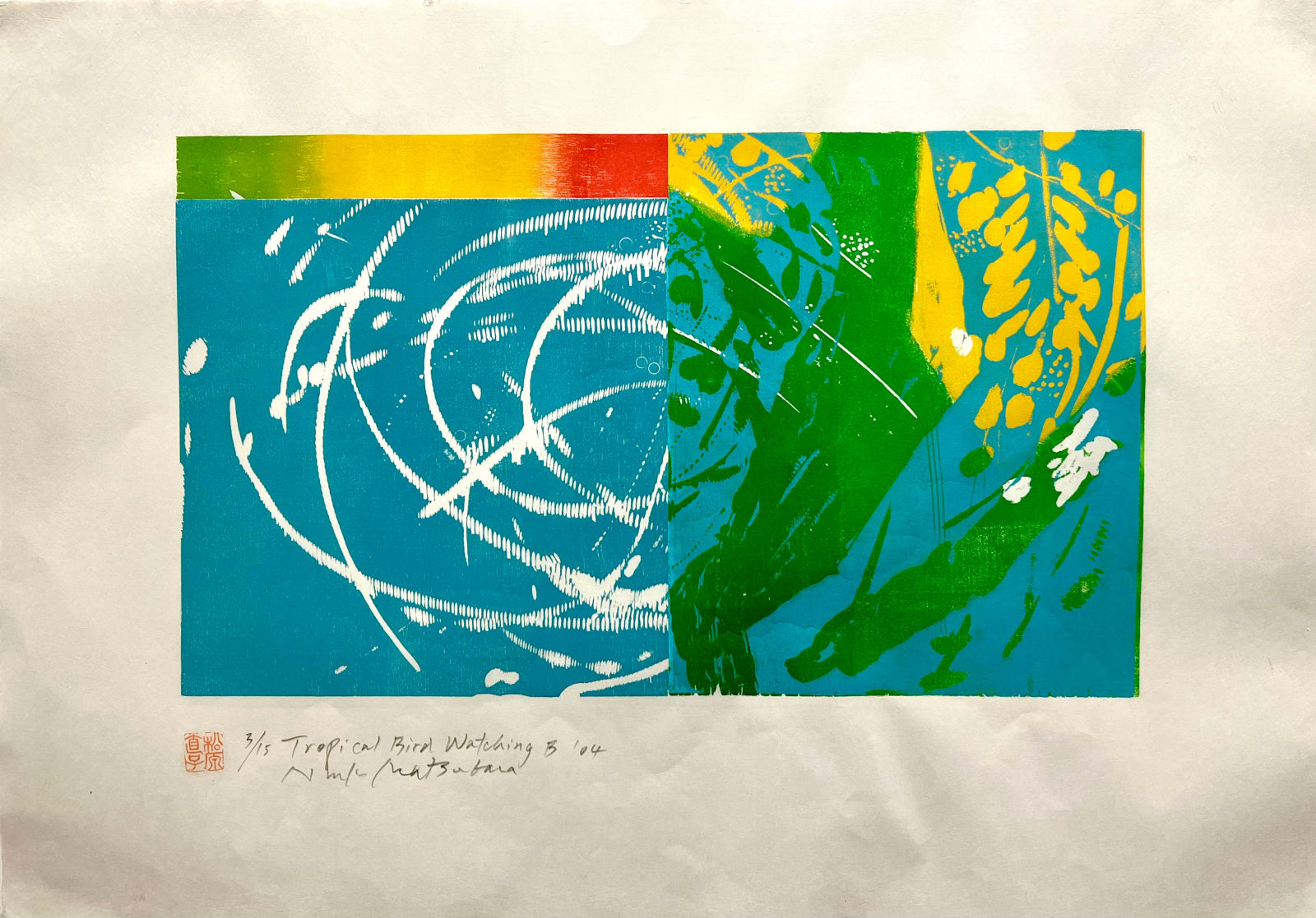 Naoko Matsubara, Tropical Bird Watching B 3/15, 2004