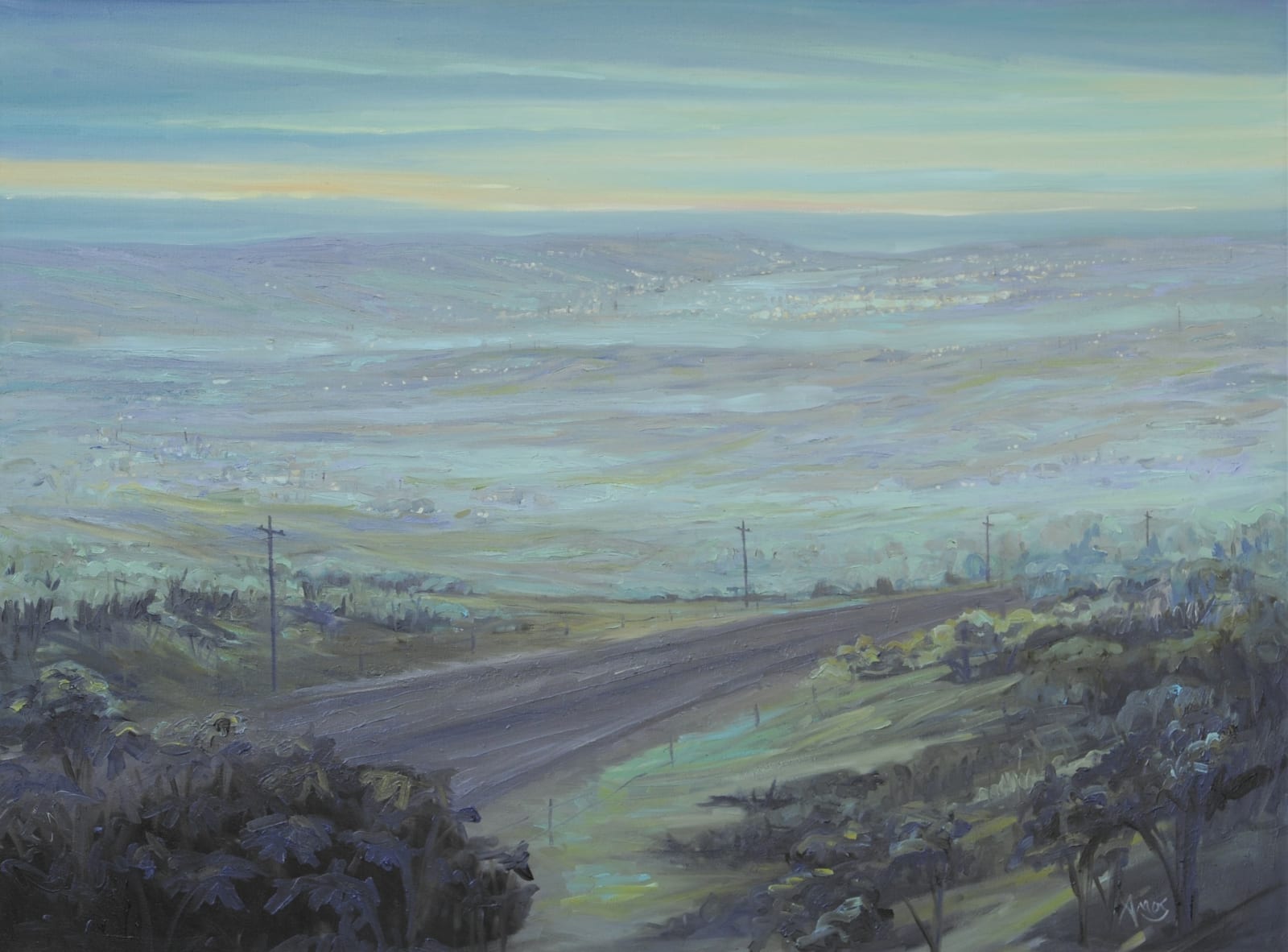 Barbara Amos, Tennyson's Horizon, 2018