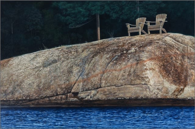 D.A. Dunford, Two Chairs, 2015