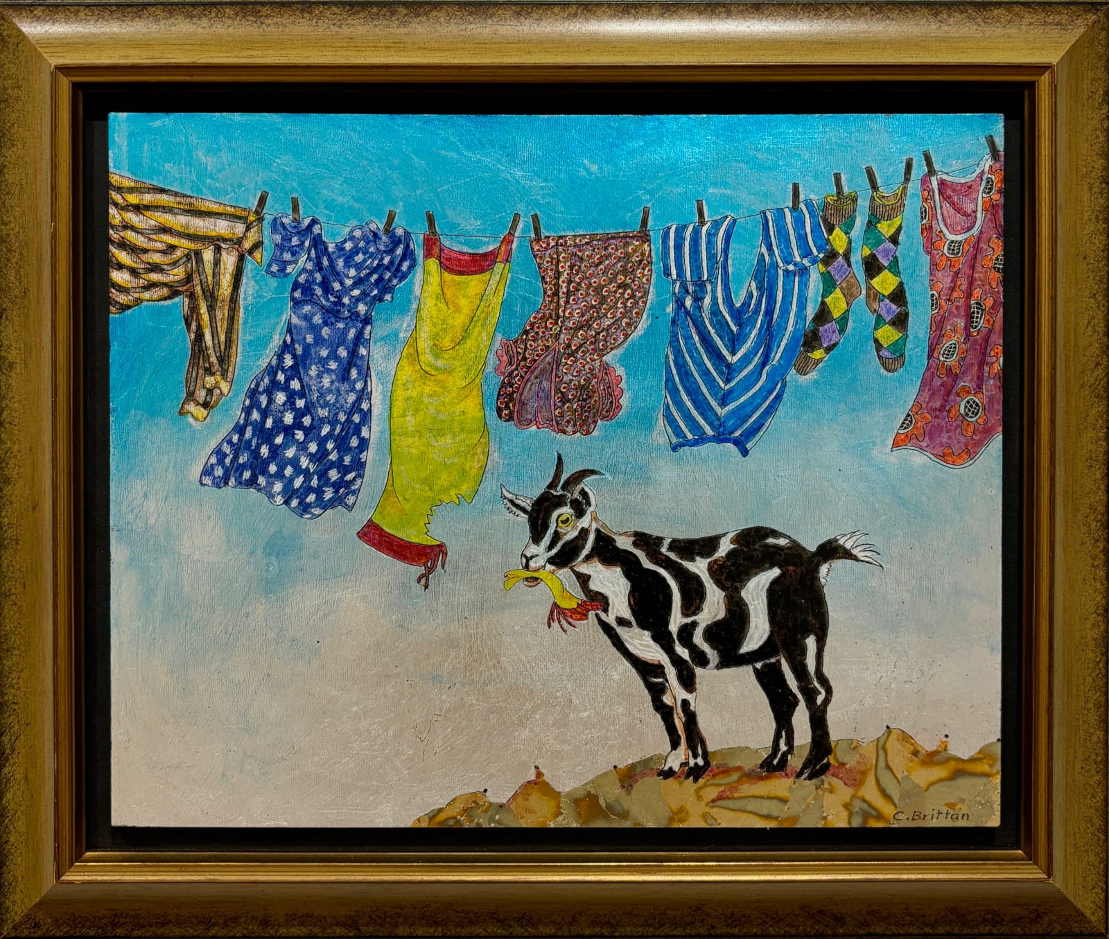 Cora Brittan, The Naughty Goat, 2019