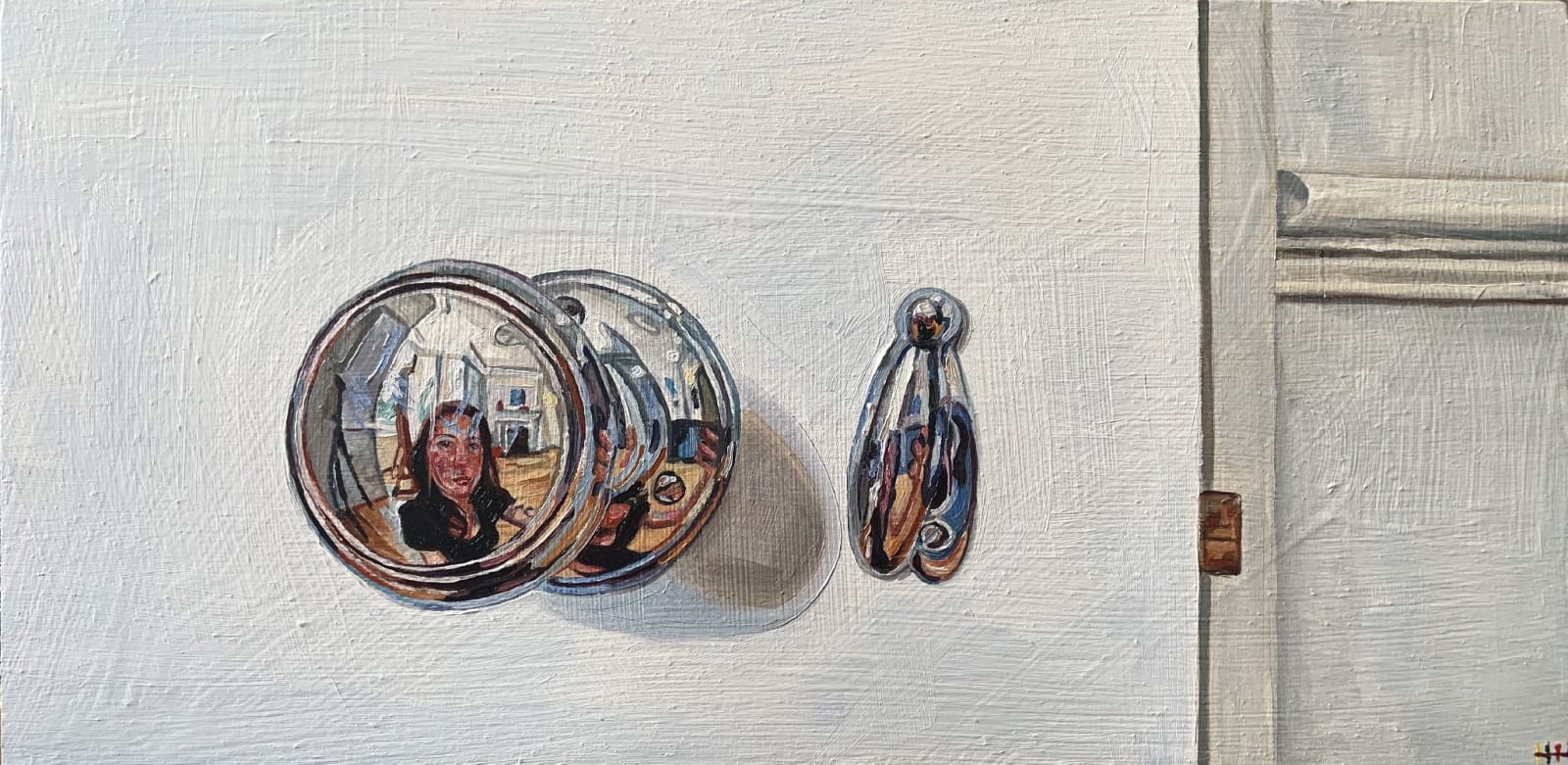 Heather Horton, Self Portrait, London Studio, 2020
