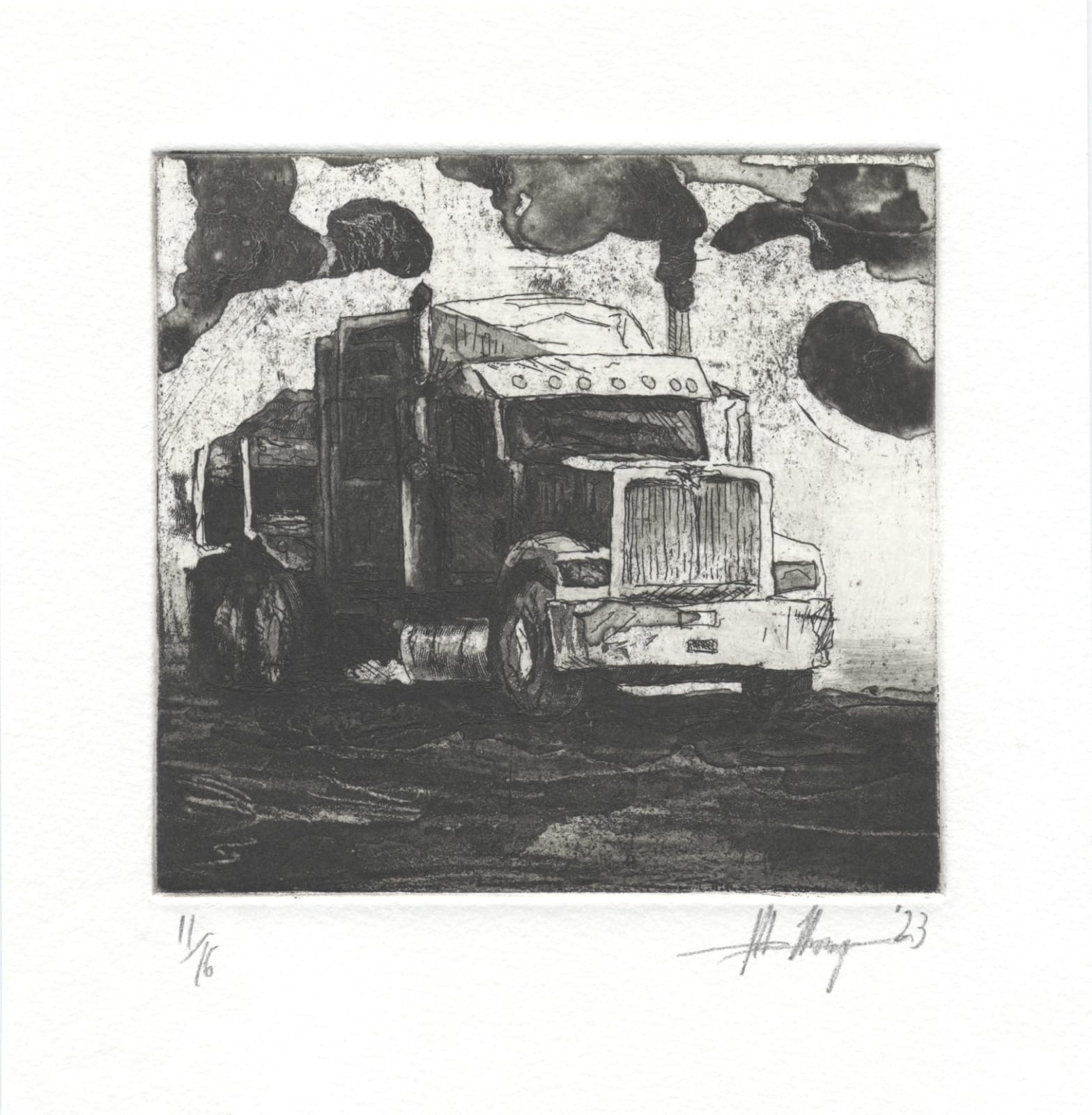 Alex R.M. Thompson, Truck 1 2/16, 2023