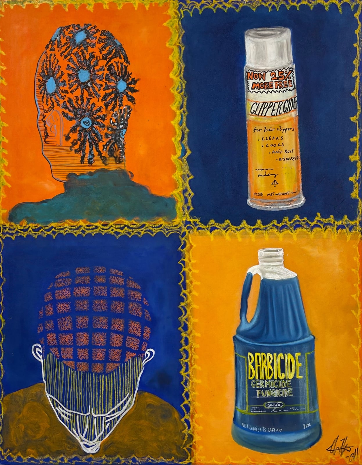 Ehiko Odeh, Barb 'n' Clip, 2023