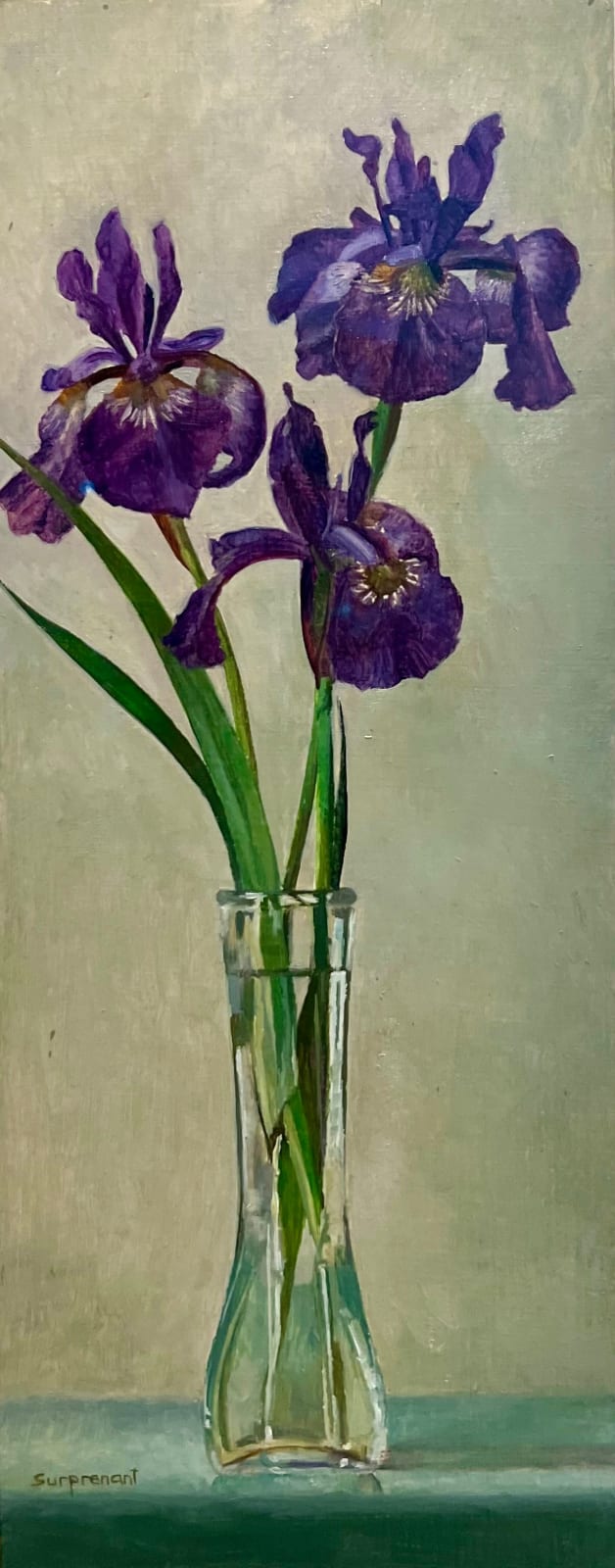 Donna Surprenant, Three Irises, 2006