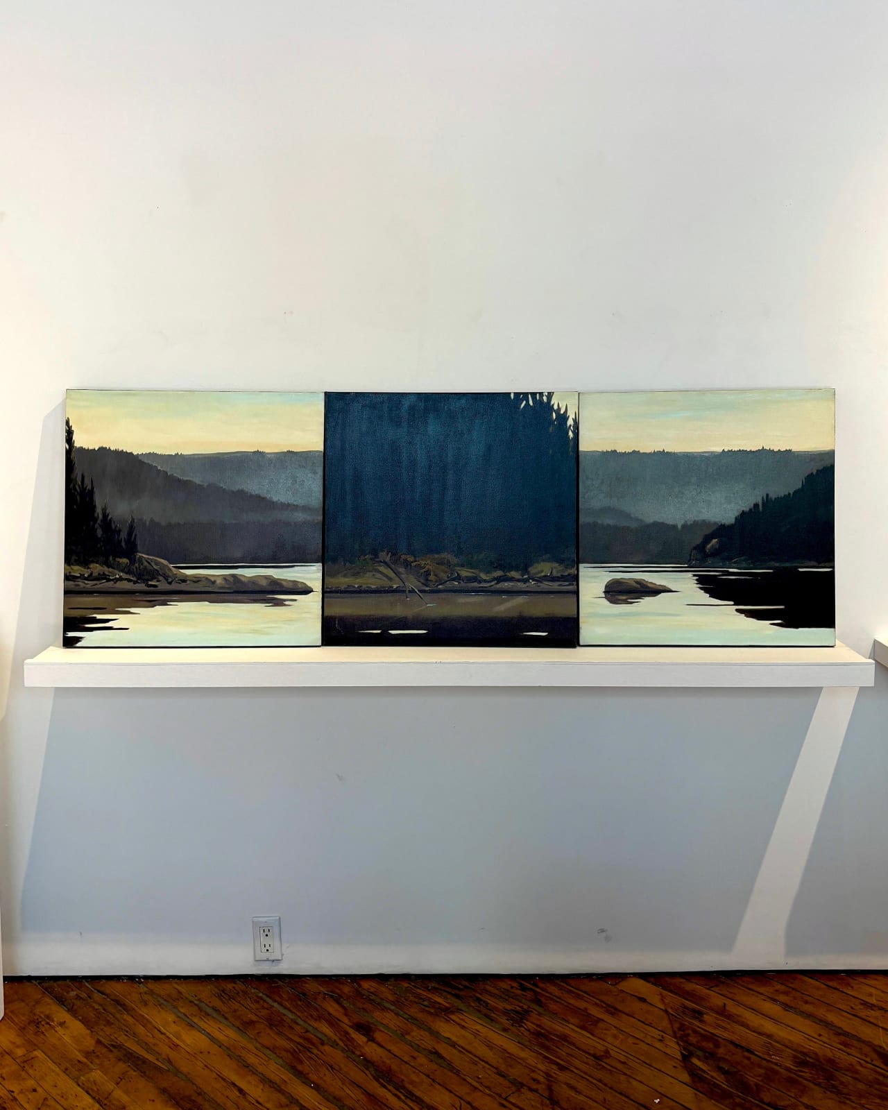 Barbara Amos, River Sunset, 2012