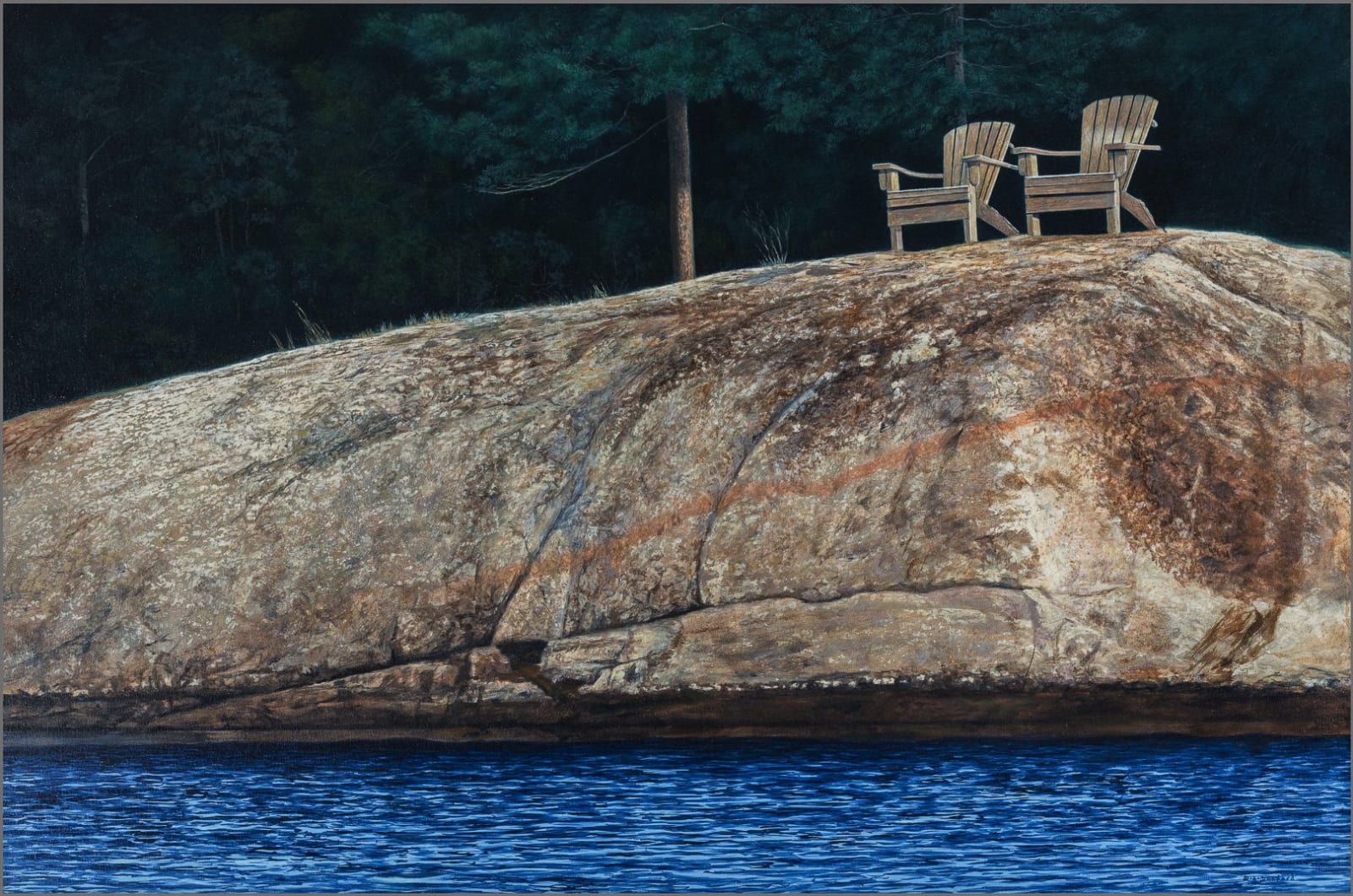 D.A. Dunford, Two Chairs, 2015