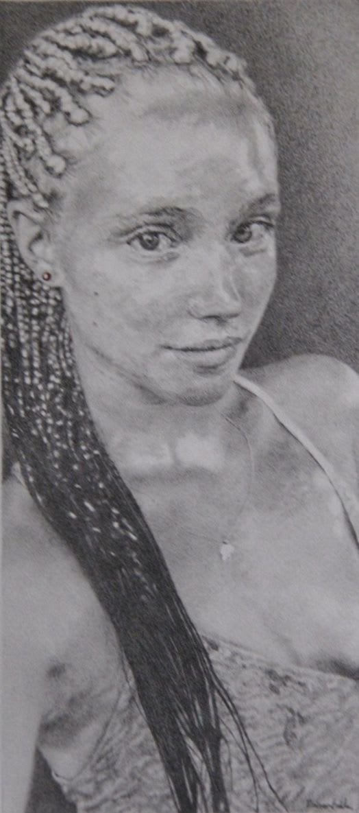 Elaine Goble, Girl with the Oxide Earring, 2016