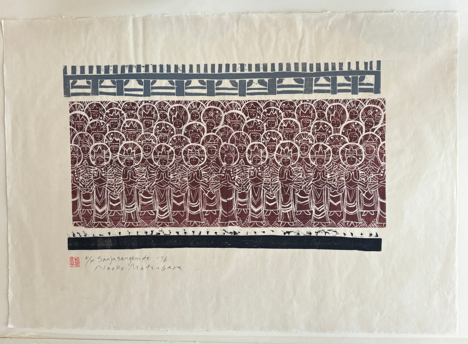Naoko Matsubara, Sanjūsangen-dō A/P, 1976