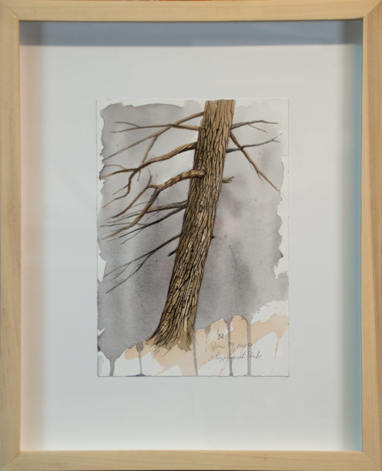 Duane Nickerson, Trunk (Study), 2020