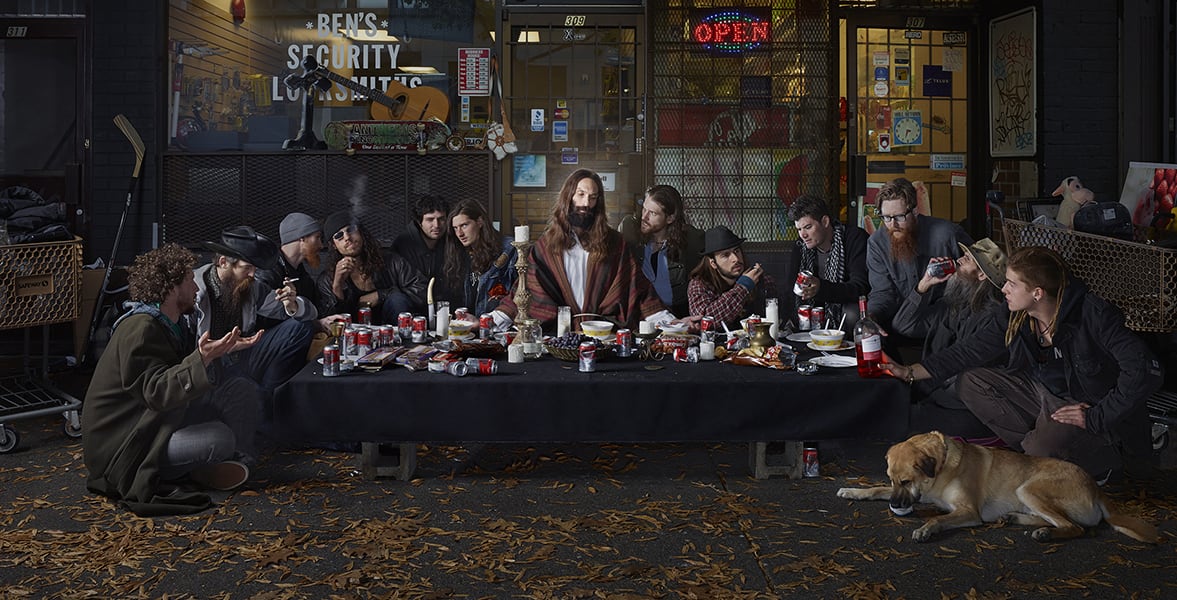 Dina Goldstein, Last Supper, 4/10, 2014