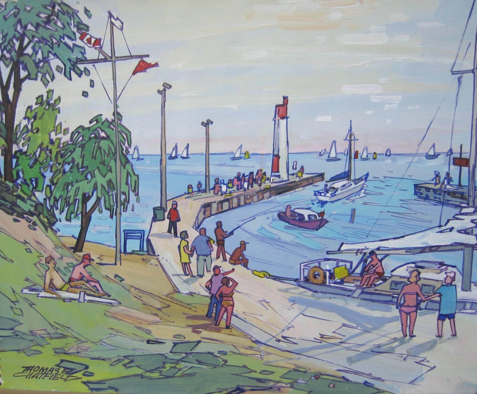 Thomas Chatfield, Sunday Afternoon, Bronte