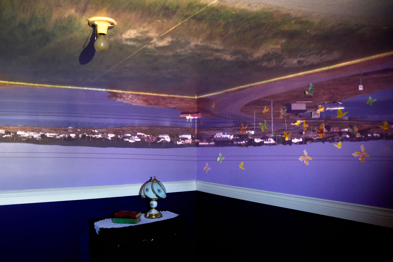 Sylvia Galbraith, Main Road With Boats and Butterflies, ed. of 10, 2022