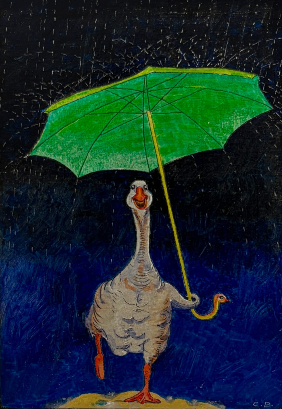 Cora Brittan, The Green Umbrella, 2017