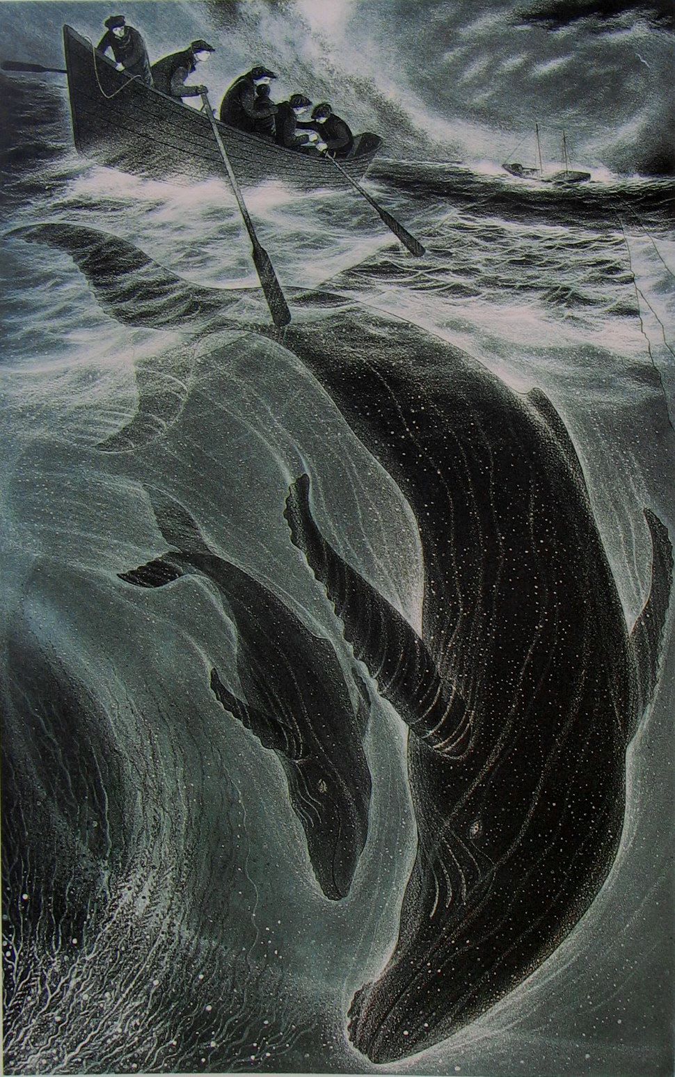 David Blackwood, Loss of the Flora S. Nickerson 68/75, 1993