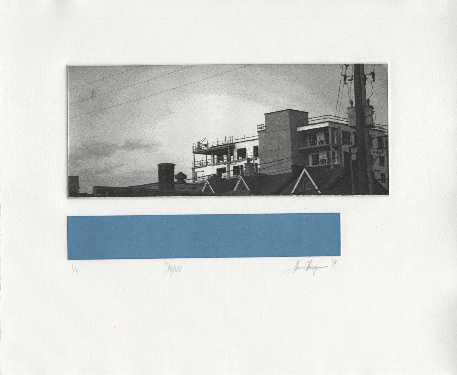 Alex R.M. Thompson, Skyline 1/3, 2019