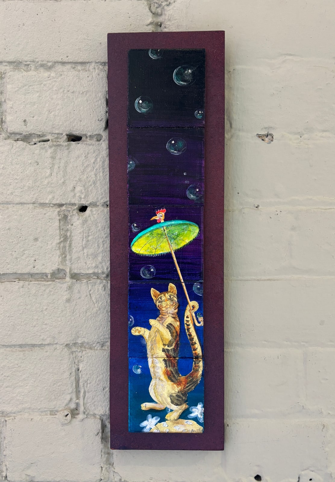 Cora Brittan, Dancing in a Rain of Bubbles, 2018